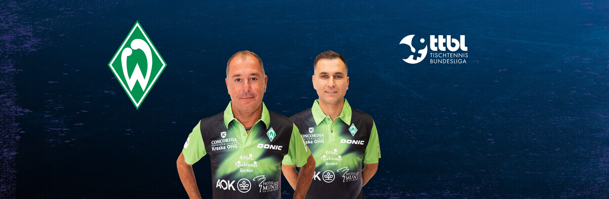 Interview mit Werder Bremens Doppelspitze Sascha Greber (Teammanager) und Cristian Tamas (Cheftrainer): „Wir schauen uns die Tabelle jeden Tag gerne an“